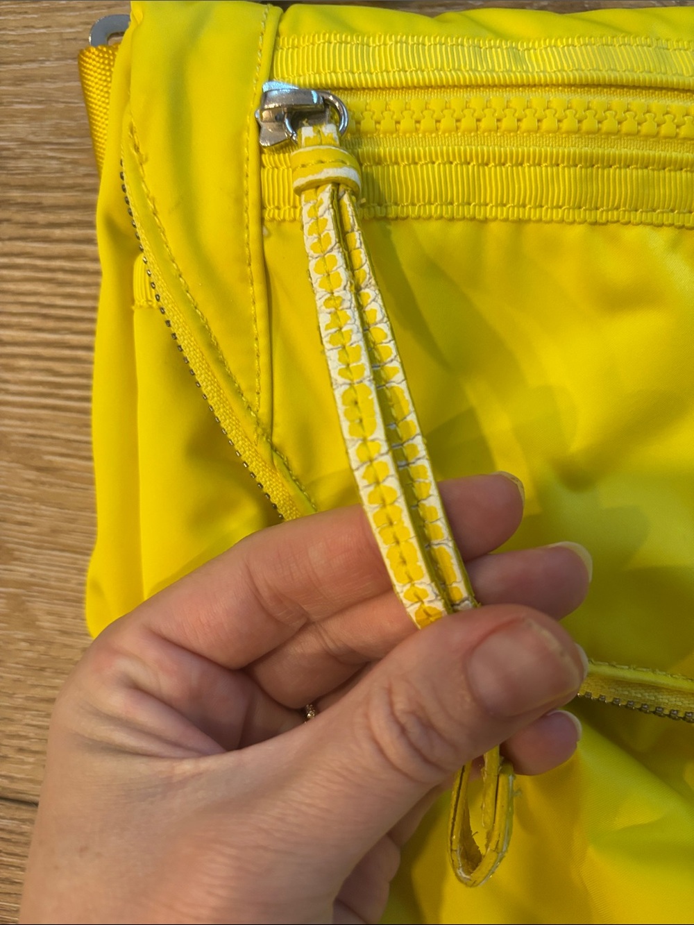 lululemon athletica Yellow Nylon Crossbody Bag - Picture 3 of 9